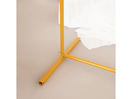 Prostokątny stelaż do balonów złoty - 160 x 210 cm - 1 szt.