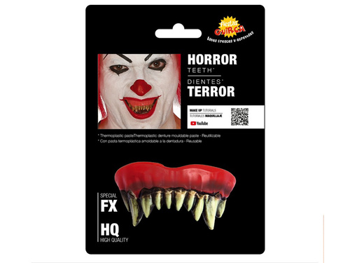 Zęby Potwora na Halloween - 1 szt.