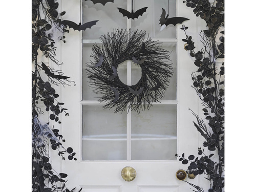 Dekoracja wisząca Wieniec halloweenowy - 45 cm - 1 szt.