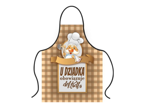 Fartuch kuchenny Premium U Dziadka obowiązuje dokładka