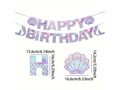 Baner Happy Birthday Syrenka - 500 cm - 1 szt.