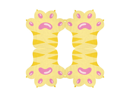 Serwetki urodzinowe Kotki - 32 cm - 12 szt.