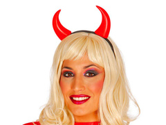 Opaska rogi diabełka - 1 szt.