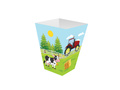 Pudełka na popcorn Farma - 6 szt.