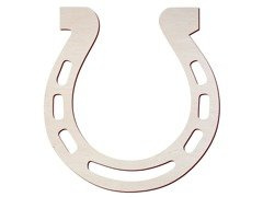 Drewniane scrapki podkowa - 10 szt