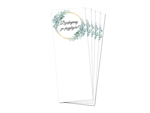 Podziękowanie dla gości Merci na Komunię Świętą - 5 szt.