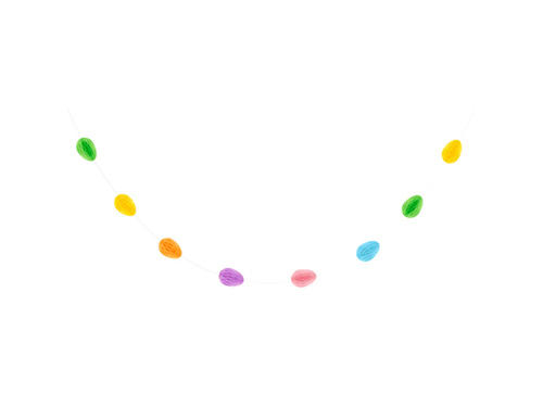 Girlanda Jajka na Wielkanoc - 300 cm - 1 szt.