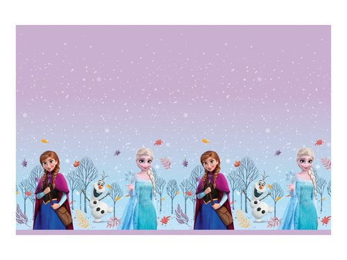 Obrus urodzinowy Frozen - Kraina Lodu - 120 x 180 cm - 1 szt.