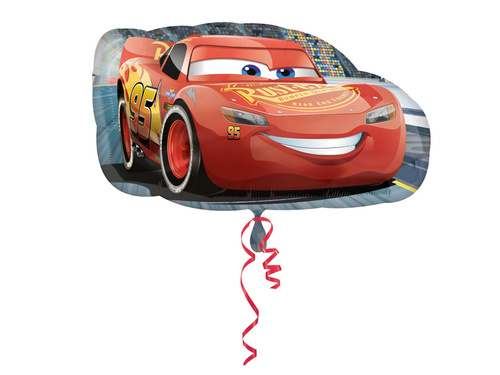 Balon foliowy Cars Lightning McQueen - 76 x 43 cm - 1 szt.
