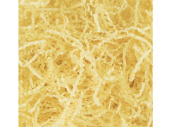 Wypełniacz do prezentów karbowany - żółty - 50 g