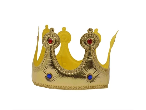 Korona króla materiałowa - 1 szt.