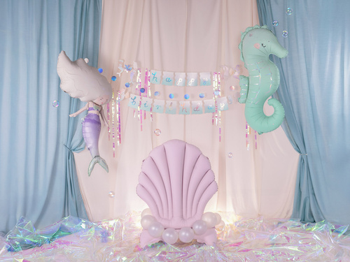 Baner Happy Birthday Syrenka - 130x100cm - 1 szt.