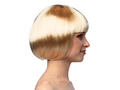 Peruka Retro blond - 1 szt.