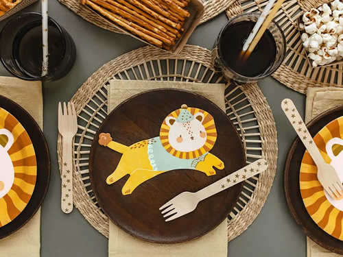 Serwetki urodzinowe Lew - 16 x 10 cm - 20 szt.