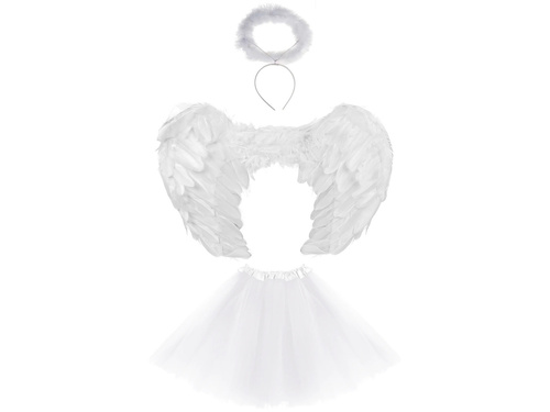 Zestaw anioła biały