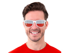 Okulary Kibica - Polska - 1 szt.