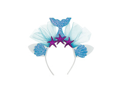 Opaska na głowę błękitna syrenka