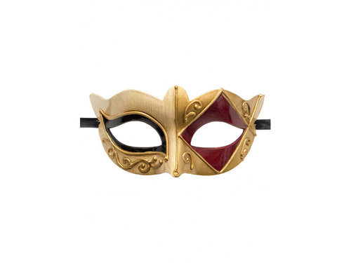 Maska karnawałowa złota