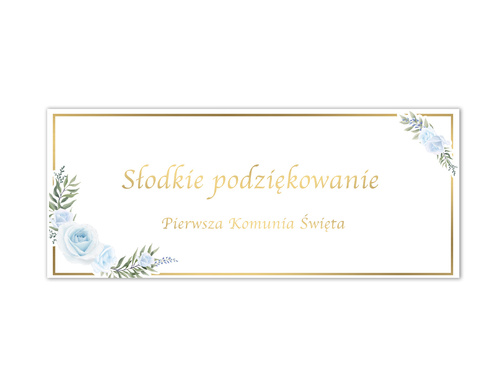 Naklejki na pudełka na ciasto - 8 szt.