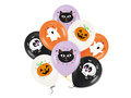 Balony lateksowe na Halloween - 30 cm - 8 szt.