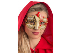 Maska karnawałowa złota