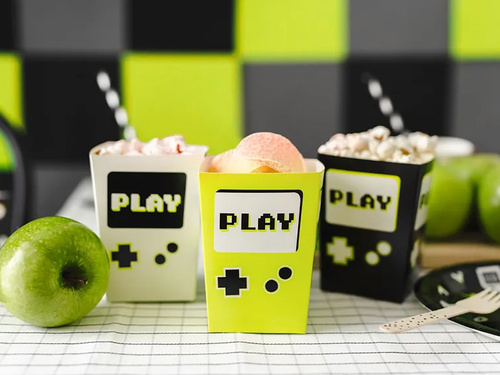 Pudełka na popcorn Play - 6 szt.