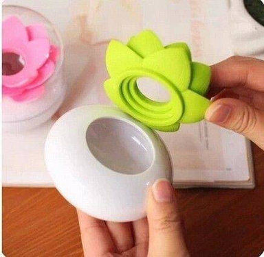 Pojemnik na pałeczki i wykałaczki Lotos - zielony