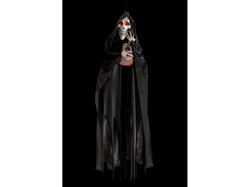 Dekoracja wisząca Szkielet z gitarą - 120 cm - 1 szt.