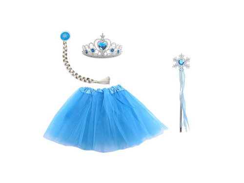 Kostium Lodowa Księżniczka - 1 szt.
