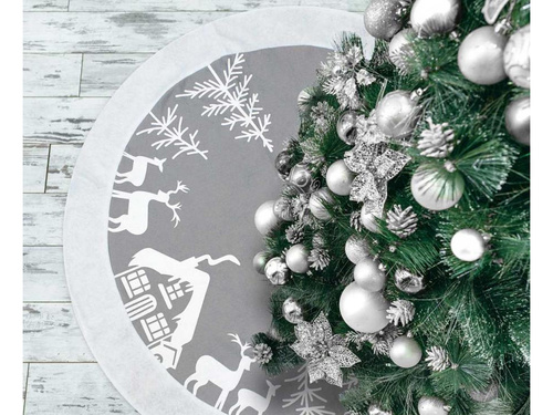 Pokrowiec pod choinkę na święta Bożego Narodzenia - 90 cm - 1 szt.