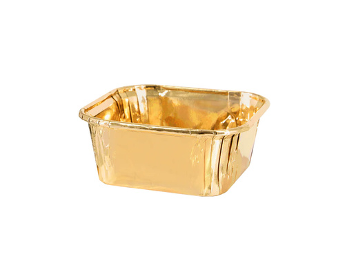 Foremki na mini placuszki złote - 10 szt.