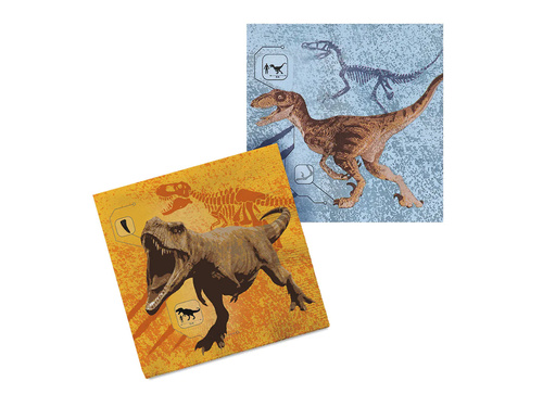 Serwetki urodzinowe T-Rex - 33 cm - 20 szt.