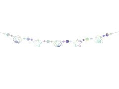 Girlanda opalizująca Syrenka - 165 cm - 1 szt.