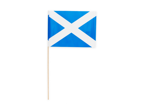 Flaga narodowa Szkocja na patyku - 30 x 20 cm - 10 szt.