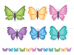 Girlanda Motylki - 5 m - 1 op. 