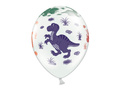 Balony lateksowe Dinozaury - 30 cm - 6 szt.