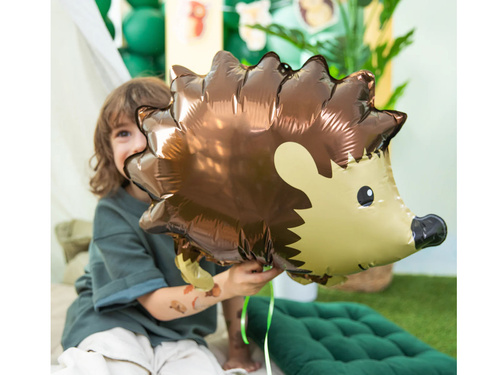 Balon foliowy Jeż - 55 x 49 cm - 1 szt.