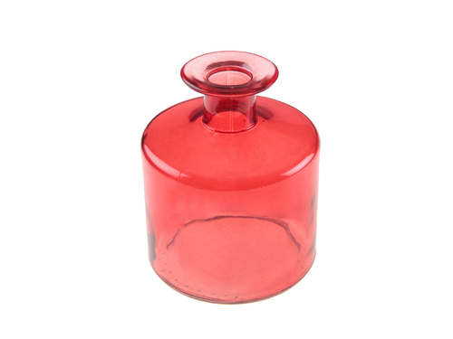 Szklany wazonik czerwony - 1 szt.