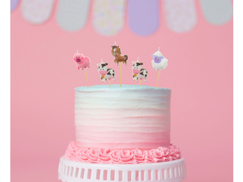 Świeczki pikery Farma - 5 szt.