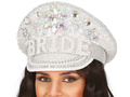 Czapka z kryształkami Bride - 1 szt.