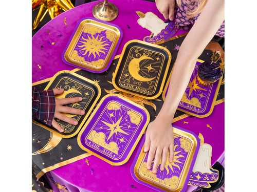 Talerzyki papierowe Karty - 20 x 15 cm - 6 szt.