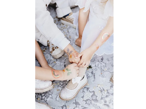 Tatuaże zmywalne Jednorożec i Motylki - 15 szt.