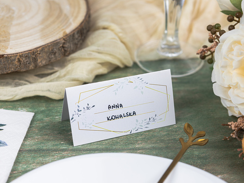 Winietki składane na I Komunię Świętą - 10 szt.