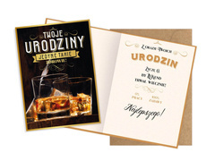 Kartka urodzinowa z kopertą na urodziny