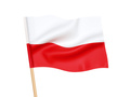 Polska flaga narodowa - 60 x 90 cm - 1 szt.