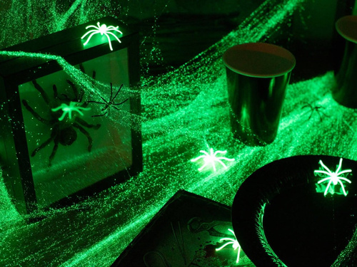 Fluorescencyjna pajęczyna - 500g - 1 szt.