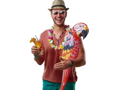 Dekoracja dmuchana Papuga - 105 cm - 1 szt.