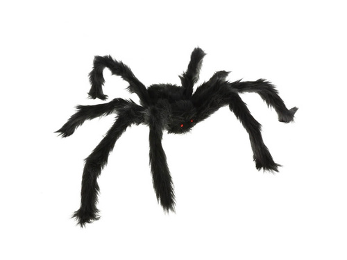 Pająk włochaty czarny - 65 cm - 1 szt. p