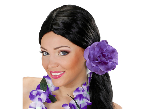 Gumka do włosów Kwiatek fioletowy - 1 szt.