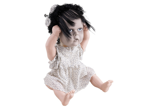 Dekoracja halloweenowa Lalka - 40 cm - 1 szt.